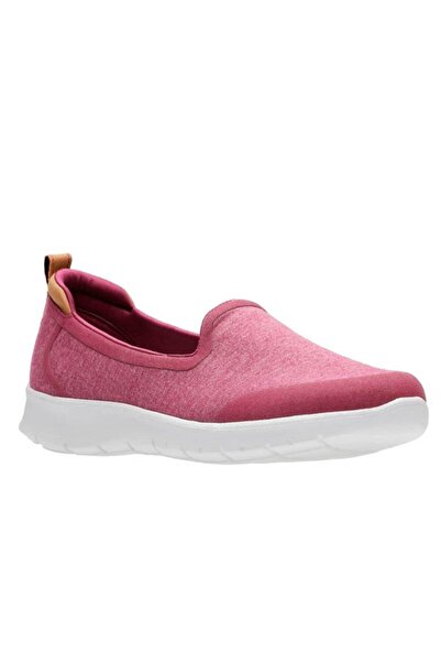 CLARKS Balerini damă - Step Allena Lo - mărime 37 - Roz Textil - Cushion Soft...