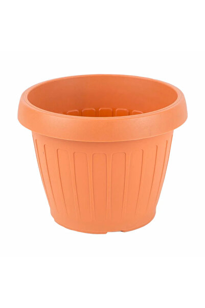 OEM Ghiveci flori Dalia, plastic, Ø 32 cm, maro teracota