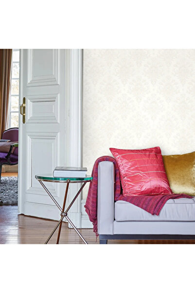 OEM Ταπετσαρία βινυλίου Via Veneto, κλασικό σχέδιο, γκρι, ρολό 10 x 0,53 μέτρα