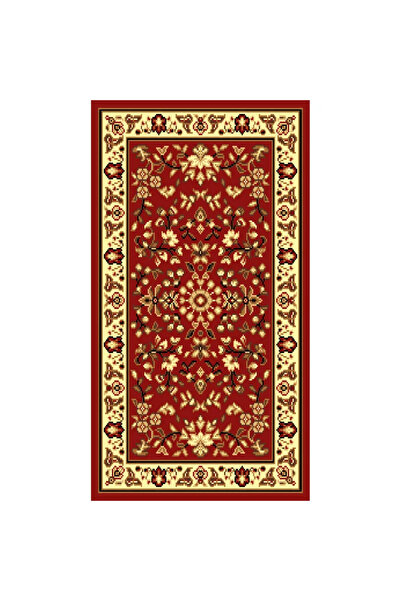 OEM Χρυσό Χαλί , πολυπροπυλένιο, 60 x 110 εκ., περσικό σχέδιο