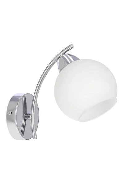 OEM Стенна лампа Amos, 1 x E27, бяла