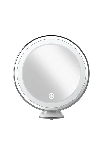 sensea Sensea telescopic cosmetic bathroom mirror, Ø 22 cm, white