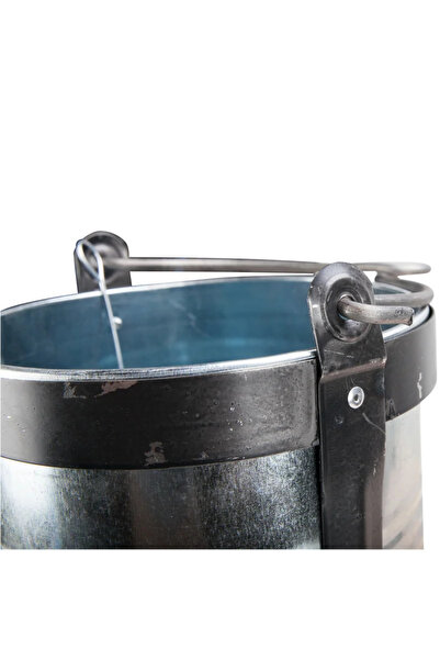 OEM Κουβάς φρεατίου, κυλινδρικός, γαλβανισμένος χάλυβας, Ø 19 x 40 cm, 10 λίτρα