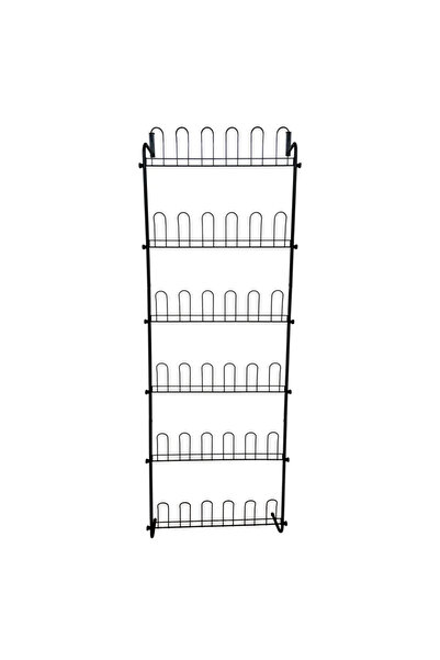 Spaceo Οργανωτής παπουτσιών Paris 0, 168 x 59,5 x 20 cm, κρεμαστός, μαύρος