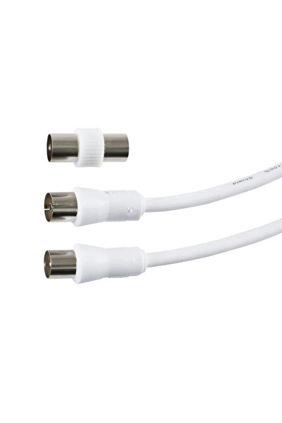 Lexman Lexman cable, coaxial, 9.5 mm, male-female, with male-male cable adapt...