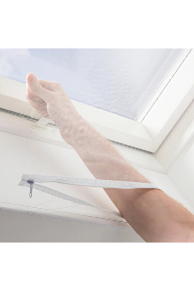 OEM Mosquito net, for attic window, fixed, with Velcro, 150 x 180 centimeters...