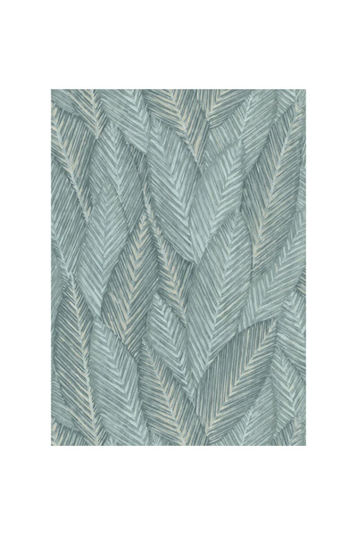 OEM Ταπετσαρία βινυλίου με φύλλα, φυτικό μοτίβο, πράσινη, ρολό 10 x 0,53 μέτρα