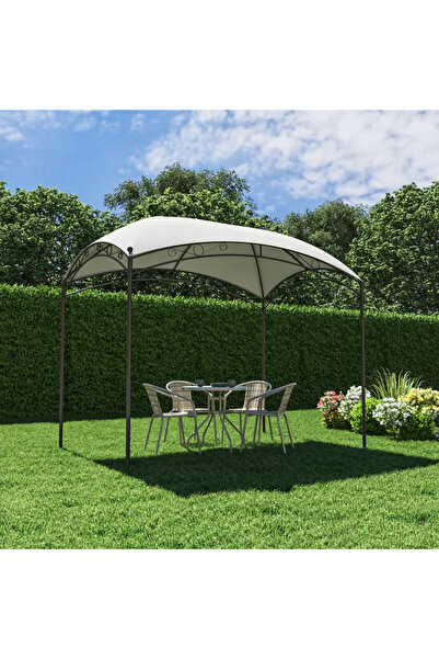 OEM Καρέκλα κήπου Elia με μπράτσα, στοιβαζόμενη, από ατσάλι και απομίμηση πλα...