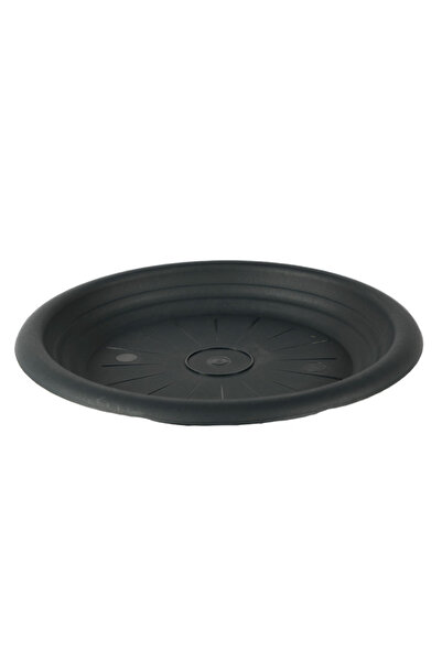 OEM Lyra planter plate, polypropylene, Ø 45 cm, anthracite grey