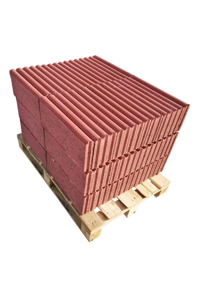 OEM Bordura beton B4, 50 x 20 x 5 cm, rosu