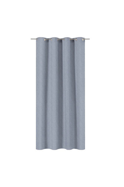 Inspire Raspberry Drapery Curtain , 140 x 280 centimeters, rings, blue