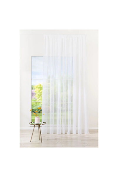 OEM Veil curtain 300 x 260 centimeters Crush, Solid Color pattern, with ruffl...