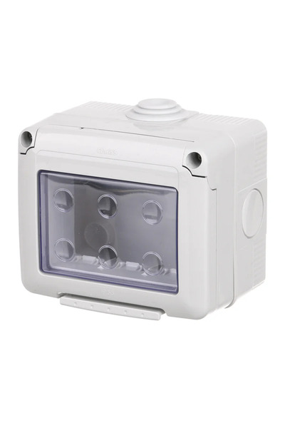 OEM Κουτί συσκευής Gewiss, τριπλή εμφάνιση, IP55, 99 x 82 x 65 mm