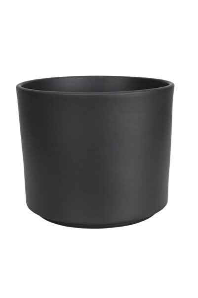 OEM Cylinder flower pot, ceramic, Ø 7 cm, anthracite grey