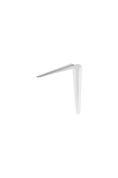 OEM Основна конзола за рафтове, 245x185 мм, бяла