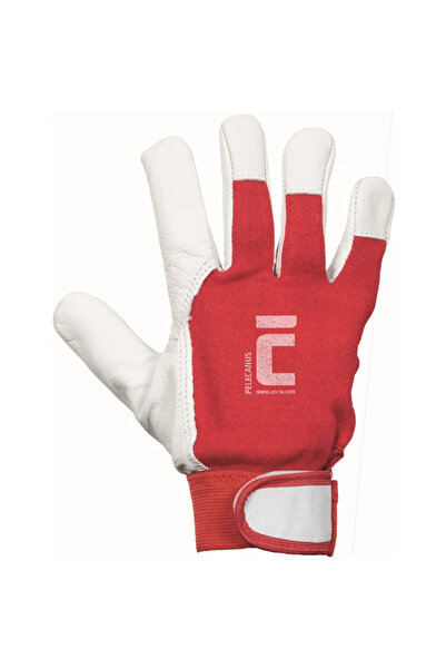 OEM Manusi gradinarit Pelecanus, piele de capra, interior bumbac, marime 8 (M)