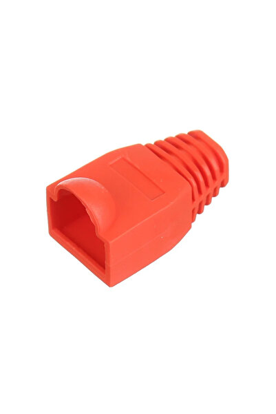 OEM Καπάκι RJ45, Cat 5e, ελαστικό, κόκκινο