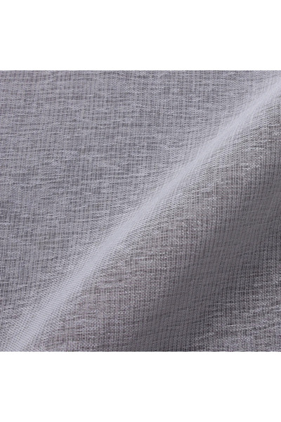 OEM Curtain 140 x 245 centimeters Enigma, Solid Color pattern, with rings, white