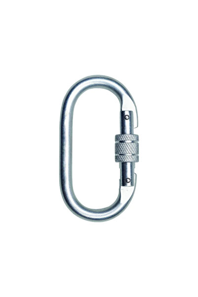 OEM Карабинери с винт, стомана, отвор 18 мм (комплект от 5 броя)