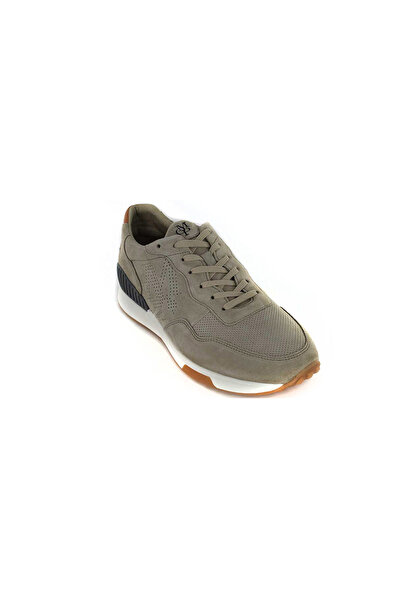 Marc O'Polo Pantofi casual bărbați - Sneakers - mărime 40 - Gri nisipiu piele...