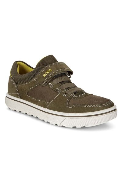 Ecco Pantofi copii - Glyder - mărime 30 - Maro Khaki Piele Nubuc - închidere ...