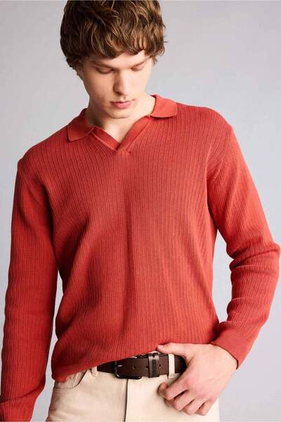 DeFacto Men's Rectangular Buckle Faux Leather Jean Belt I H5072Axns