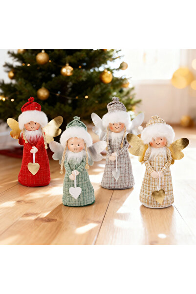 FAMİLY Papusă decorativă - înger - 30 cm - 4 tipuri