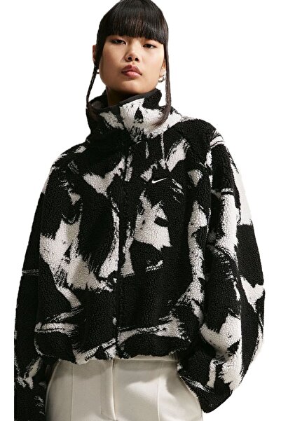 Nike Women's plush jacket w nsw essntl fur bmr jkt women's fleece