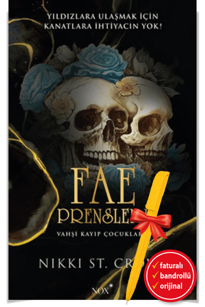 Destek Yayınları Alfa Kalem Fae Prensleri (Nikki St. Crowe) YENİ Roman Öykü K...