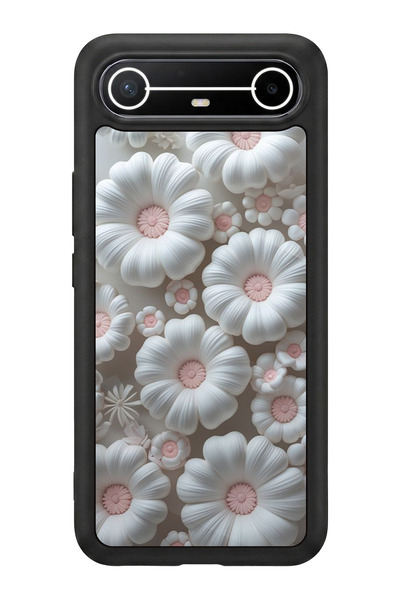 TECNO سبارك سليم 5G متوافق مع مطبوع، أسود مطفي، سيليكون ناعم، واقي، غطاء ممتص...