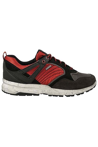 Geox Pantofi casual bărbați - U Geghy B ABX A - mărime 40 - Roșu-gri Piele - ...