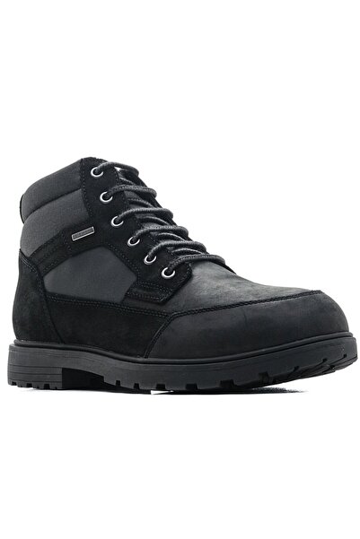 Geox Ghete bărbătești - U Akim B ABX - mărime 41 - Negru piele nubuc - imperm...