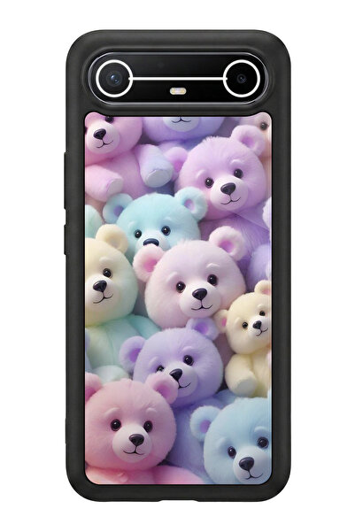 TECNO سبارك سليم 5G متوافق مع مطبوع، أسود مطفي، سيليكون ناعم، واقي، غطاء ممتص...