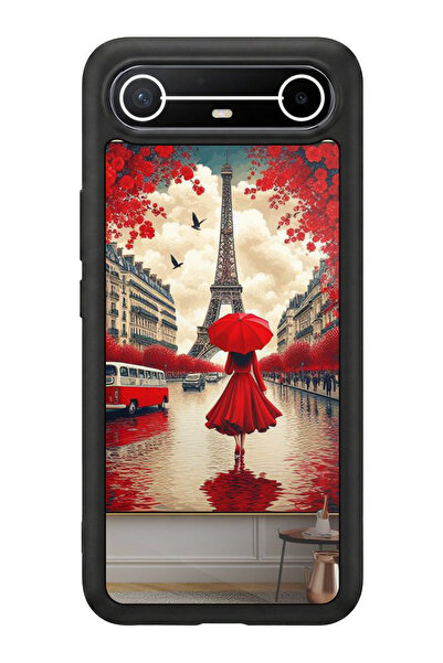 TECNO سبارك سليم 5G متوافق مع مطبوع، أسود مطفي، سيليكون ناعم، واقي، غطاء ممتص...