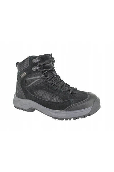 Campus Ghete de Trekking Copii - Volta Boy - mărime 31 - Negru Piele - Imperm...