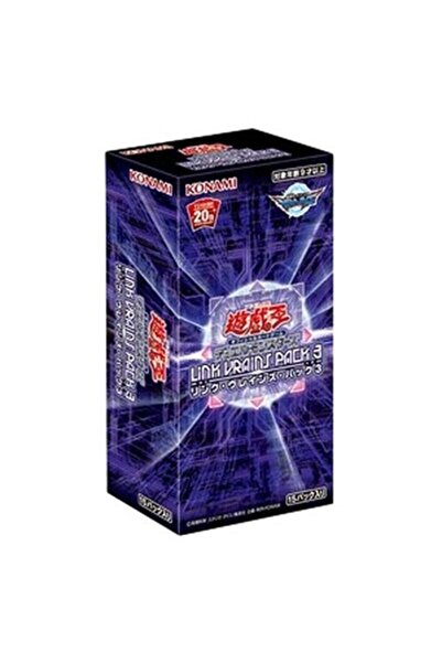 Yu-Gi-Oh! LINK VRAINS Pachet 3 Booster Box Japoneză