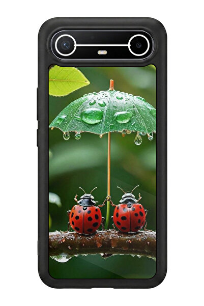 TECNO سبارك سليم 5G متوافق مع مطبوع، أسود مطفي، سيليكون ناعم، واقي، غطاء ممتص...