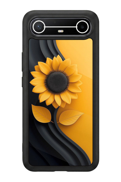 TECNO سبارك سليم 5G متوافق مع مطبوع، أسود مطفي، سيليكون ناعم، واقي، غطاء ممتص...