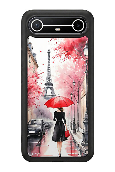 TECNO سبارك سليم 5G متوافق مع مطبوع، أسود مطفي، سيليكون ناعم، واقي، غطاء ممتص...