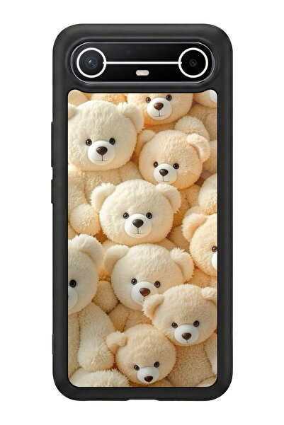 TECNO سبارك سليم 5G متوافق مع مطبوع، أسود مطفي، سيليكون ناعم، واقي، غطاء ممتص...