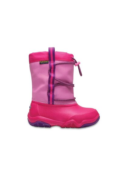 OEM Crocs Snow Boots - Swiftwater Waterproof Boot K - size 34.5 - pink - wate...