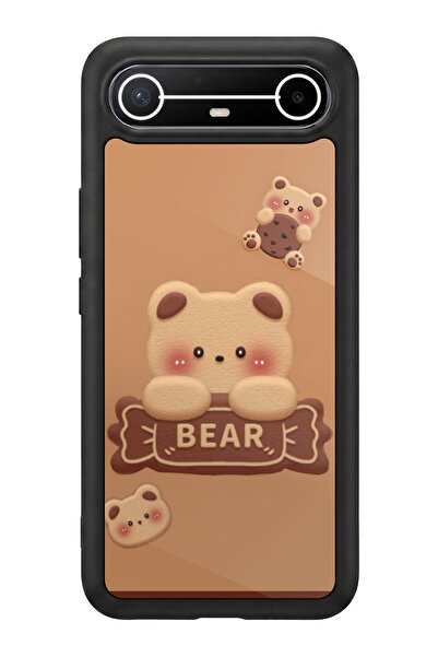 TECNO سبارك سليم 5G متوافق مع مطبوع، أسود مطفي، سيليكون ناعم، واقي، غطاء ممتص...