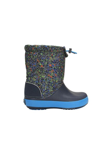 OEM Crocs Kids' Winter Boots - Crocband Lodge Point Graphic K - size 33.5 - G...