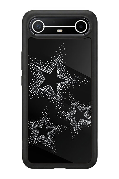 TECNO سبارك سليم 5G متوافق مع مطبوع، أسود مطفي، سيليكون ناعم، واقي، غطاء ممتص...