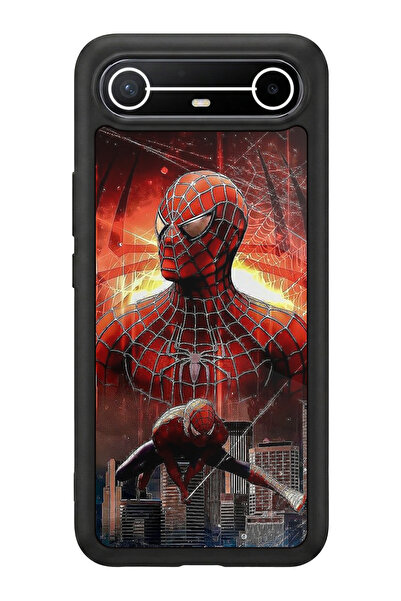 TECNO سبارك سليم 5G متوافق مع مطبوع، أسود مطفي، سيليكون ناعم، واقي، غطاء ممتص...