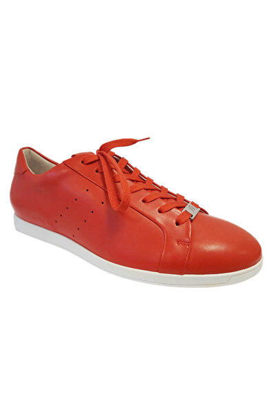 HÖGL Women's shoes - Low-top sneakers - size 35 - Red Genuine Leather - Premi...