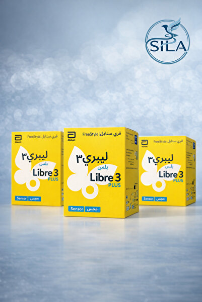 Abbott عرض 3 عبوات - مجس (حساس) فري ستايل ليبري 3 بلس.