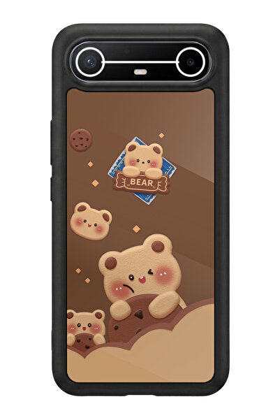 TECNO سبارك سليم 5G متوافق مع مطبوع، أسود مطفي، سيليكون ناعم، واقي، غطاء ممتص...