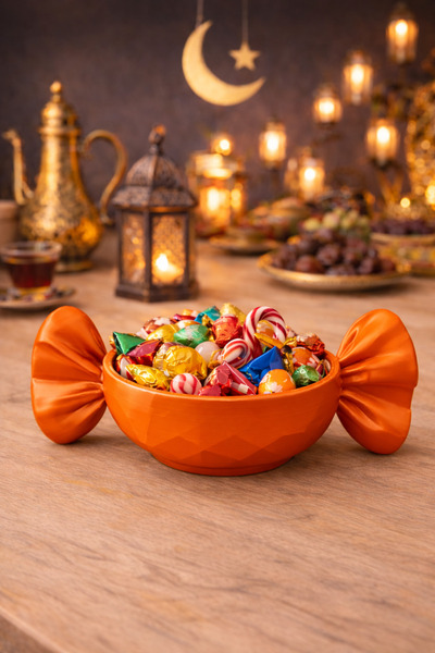 pernator Bayram şekerliği Şeker şeklinde Şekerlik Bayram şeker dağıtma şekerliği