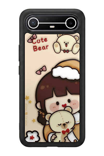 TECNO سبارك سليم 5G متوافق مع مطبوع، أسود مطفي، سيليكون ناعم، واقي، غطاء ممتص...